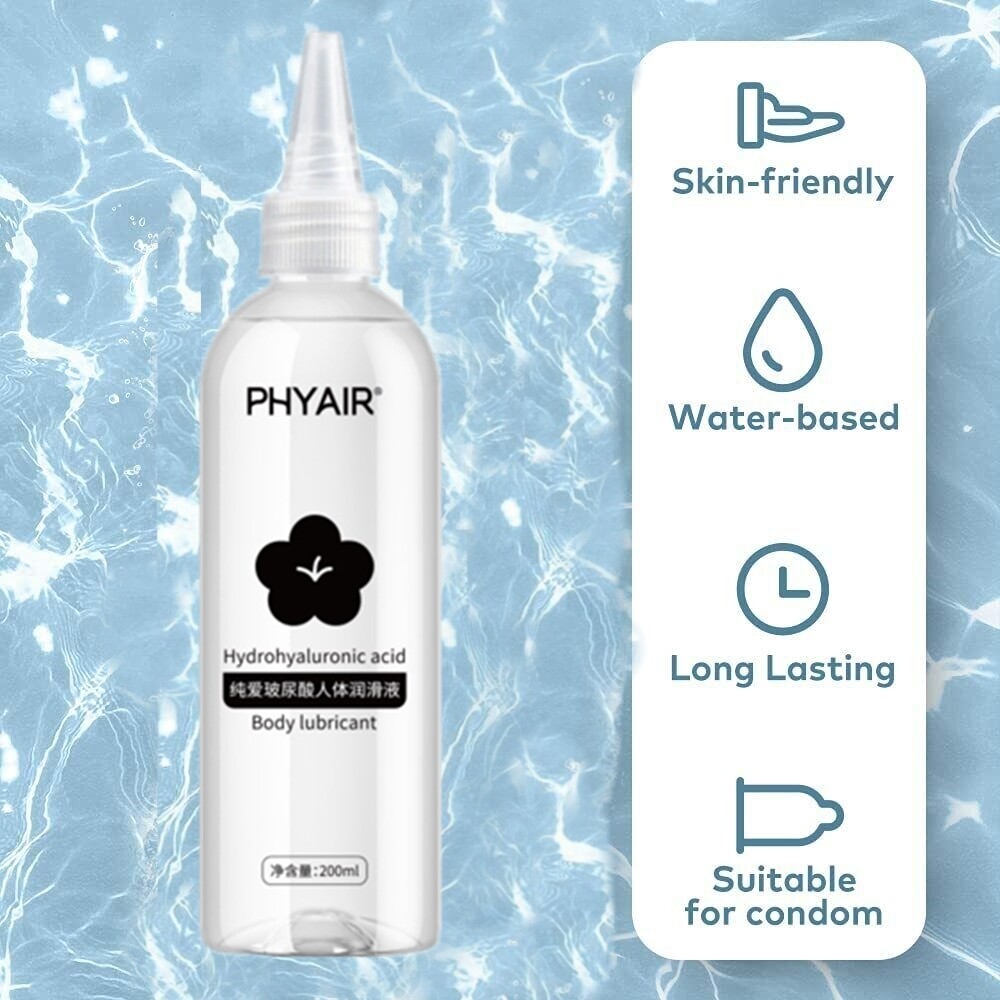 Lube Personal Sex Lubricant Water-Based Long Lasting Easy Clean Women Men Adult