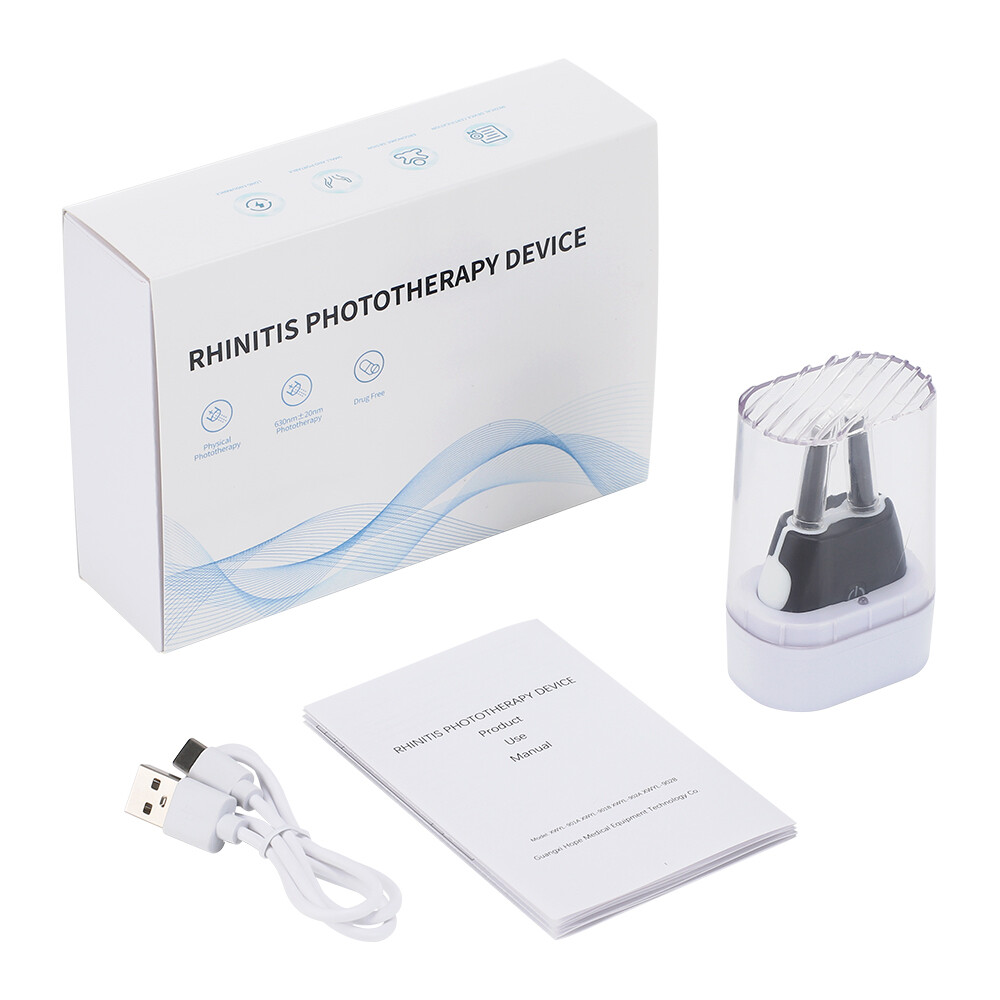 Red Light Nasal Respirelief Therapy Instrument For Nose Rhinitis Care Allergic