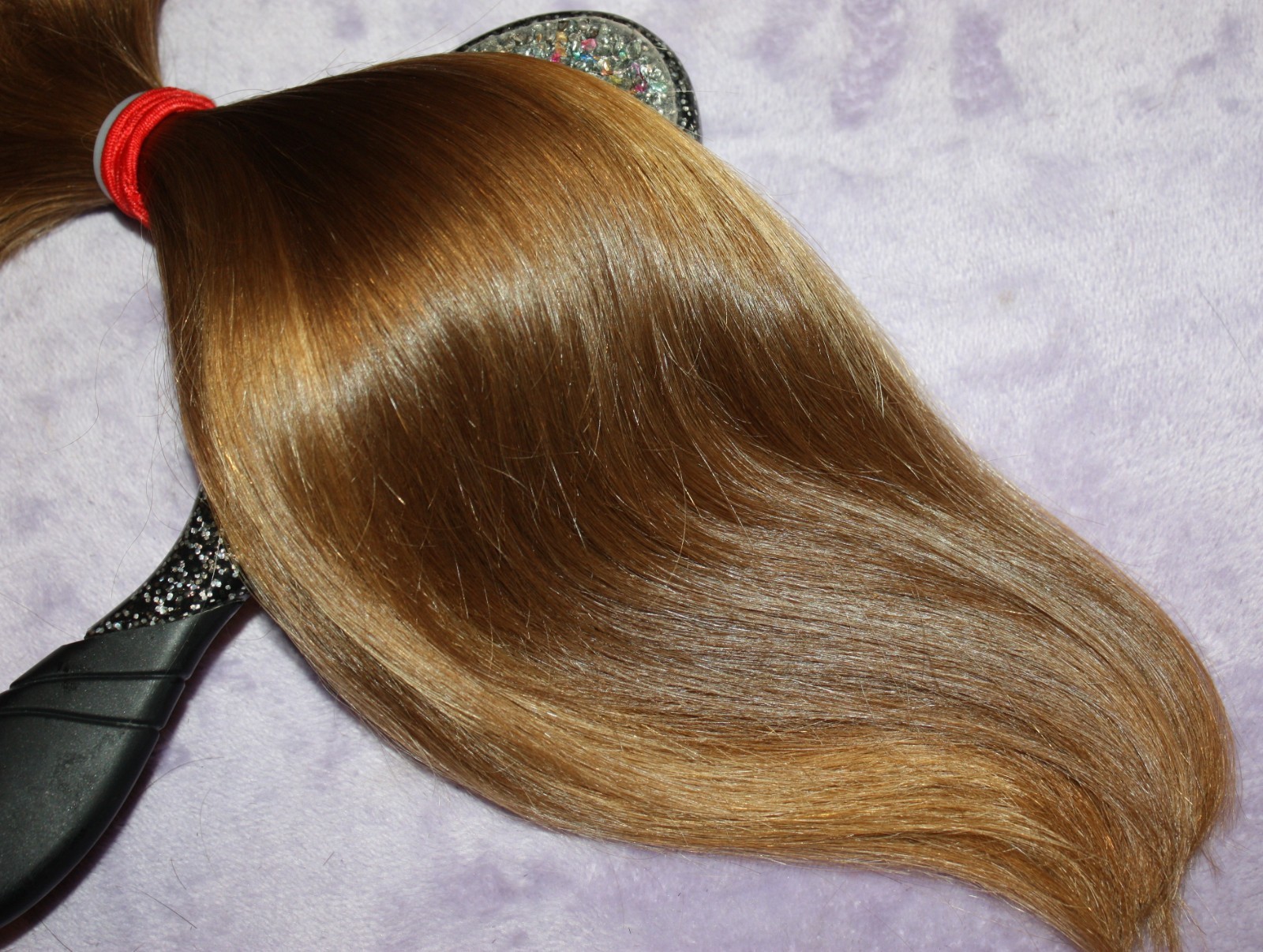 HAIR REBORN WIG 13 IN 3.2oz BABYFINE & SILKY BLONDE BLENDS PONYTAIL F91
