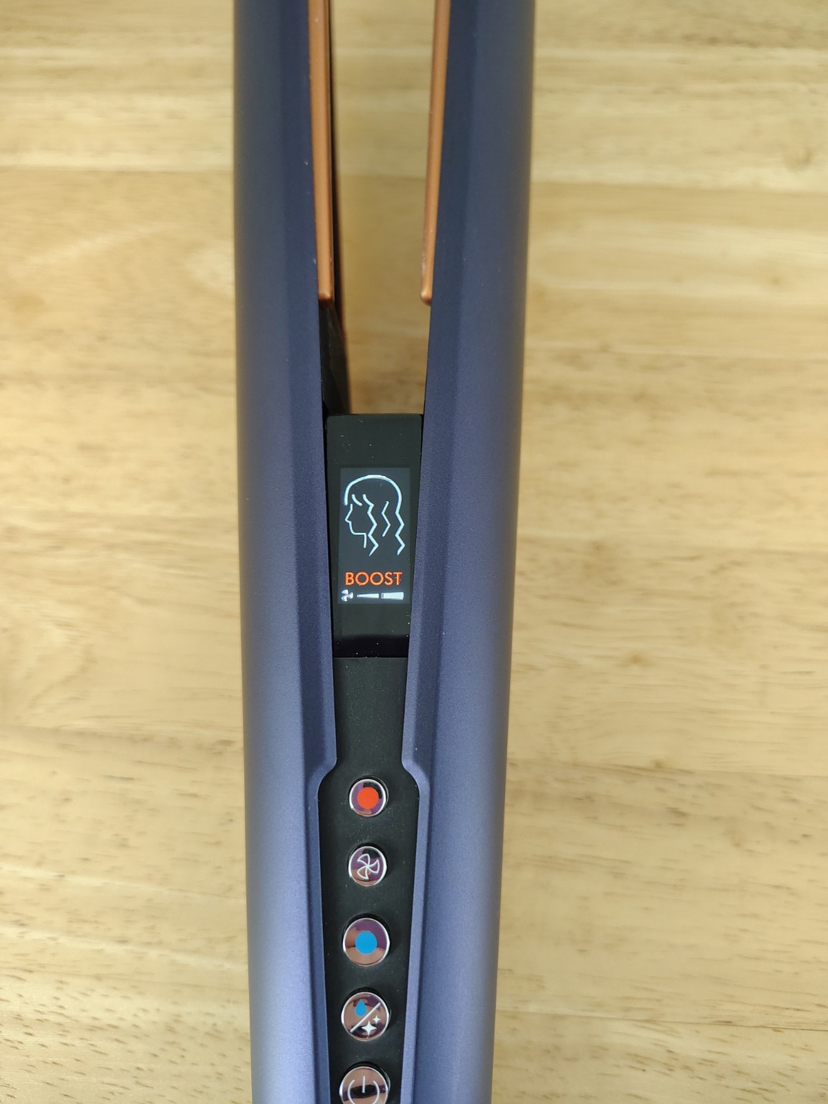 Dyson Airstrait HT01 Wet to Dry Hair Straightener Styler Prussian Blue Copper