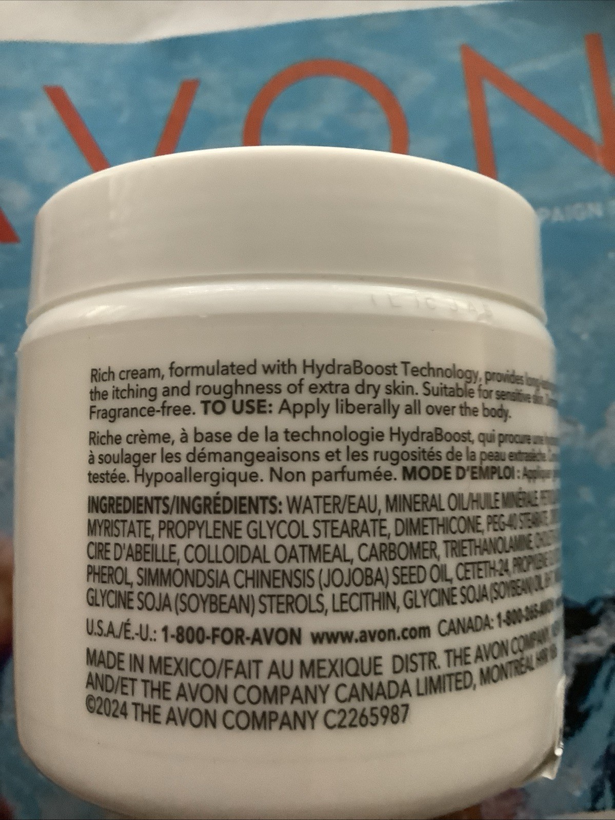 Avon Moisture Therapy Intensive Healing Repair Extra Strength Cream 5.3oz