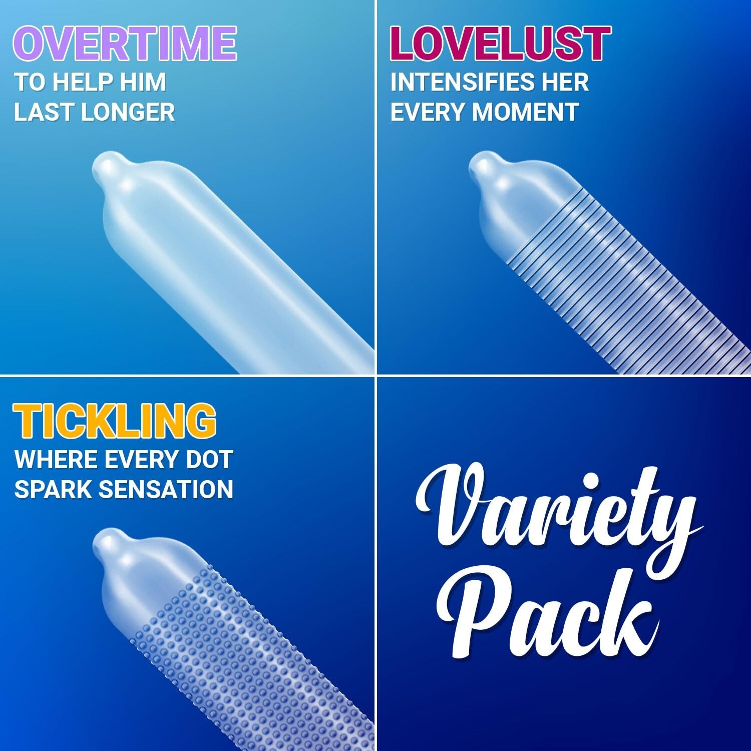 NOTTY BOY Condom Combo Set Condom For Men For Men – (30 Units, Pack of 3)
