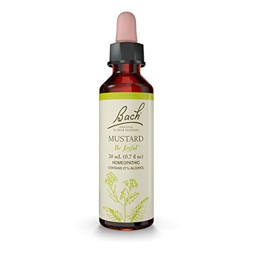 Bach Original Flower Remedies Mustard Be Joyful 0.7 fl oz 20mL
