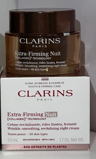 Clarins Extra-Firming Nuit Wrinkle-Smoothing, revitalizing night cream 50ml