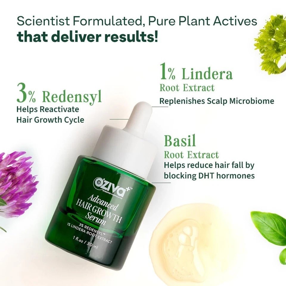 OZiva+ Advanced Hair Growth Serum 30 ml
