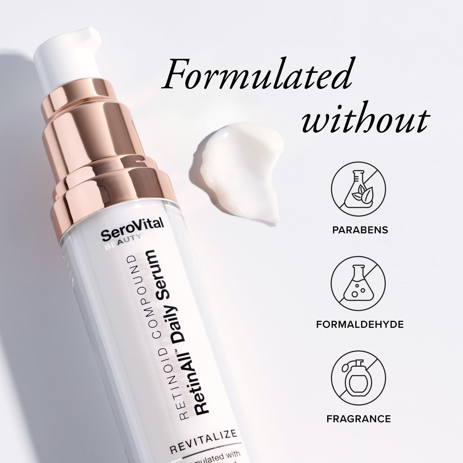 SeroVital Beauty RetinAll Daily Serum – Redefining 1 Fl Oz (Pack of 1)