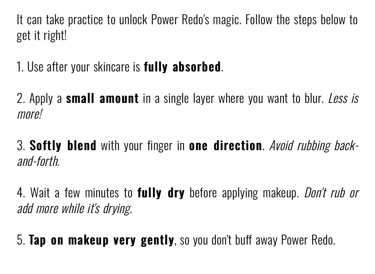 IL MAKIAGE Power Redo Wrinkle Filler Anti-Aging Blur & Smooth Wrinkle Fix