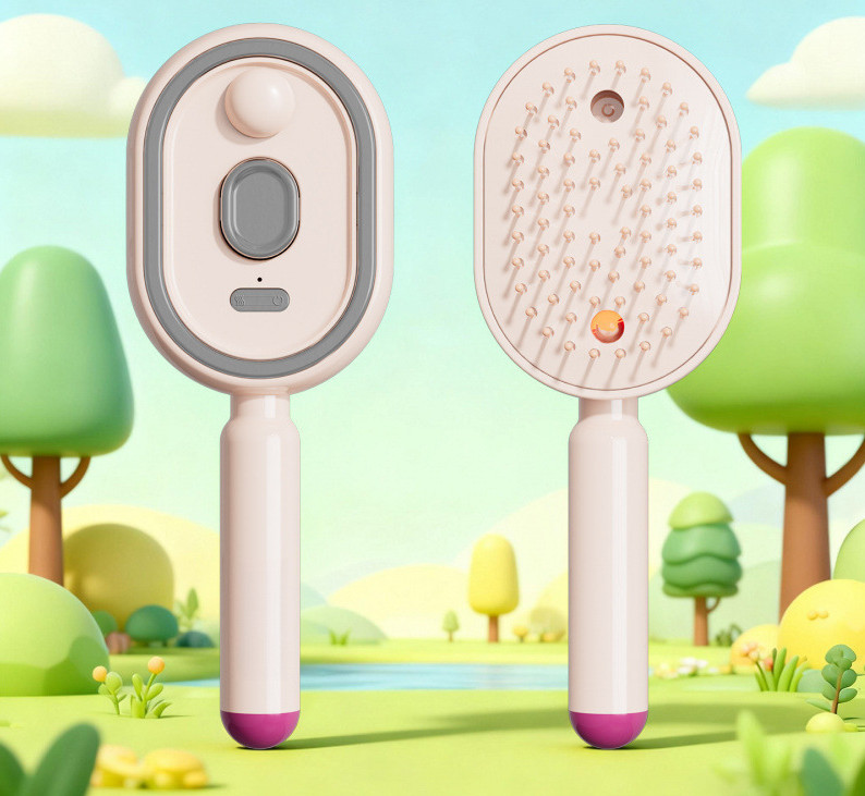2026 New Electric Steam Brush, Electric Steam Brushs for Hair, Rechargeable