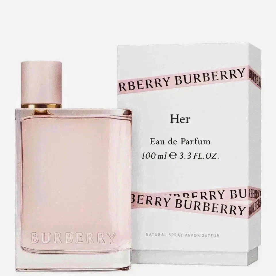 Burberry Her EDP 3.3 oz 100ml Perfume for Women Spray New in Box SHIPPING USA