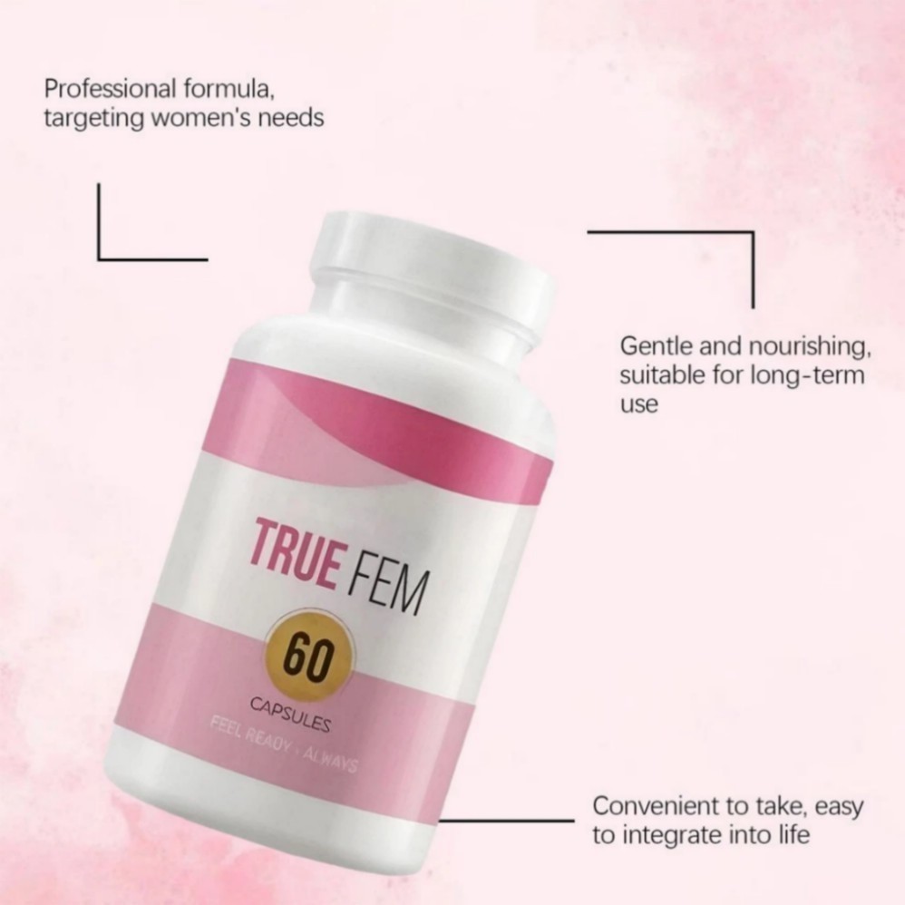 True Fem Vitamin ，Truefem 13-in-1 Capsules Vegan, Women’s Daily Balance (1Pcs)=/