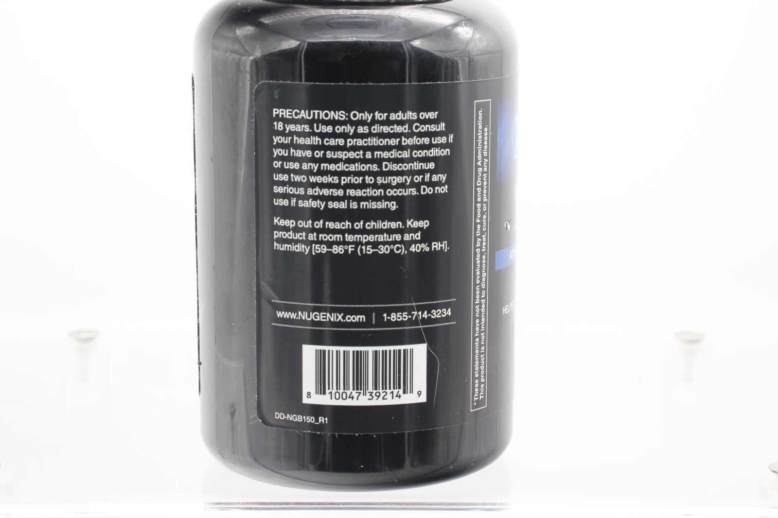 Nugenix Double-Size GH Boost Mens Muscle, Endurance Supplement; 150 Tablets