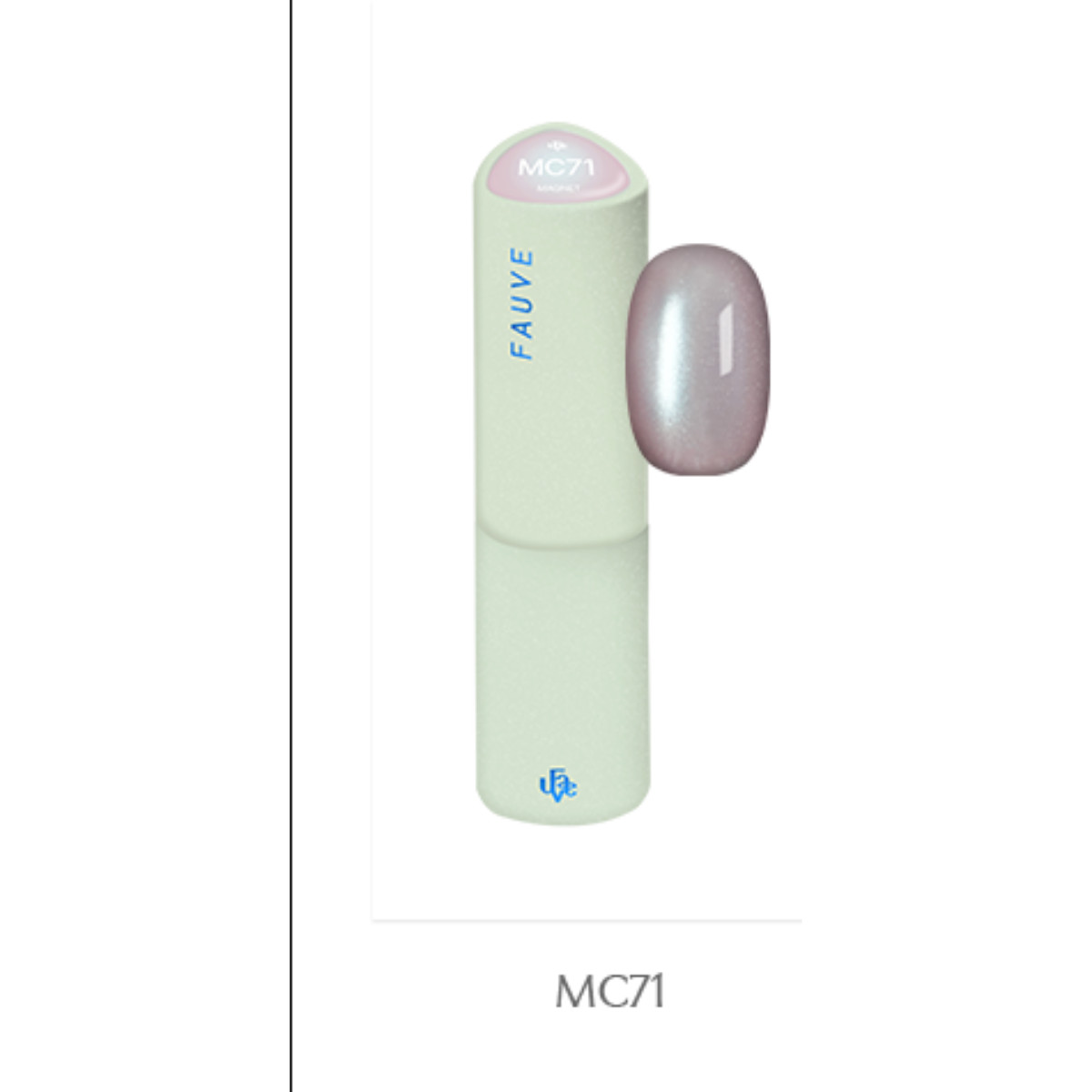 Fauve Gel Earth Magnet Gel Soak Off Nail Gel K-Beauty
