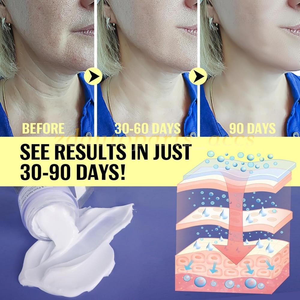 2PCS Tighten and Lift Neck Cream Firming Anti-Aging 1.7oz- Clinically Tested