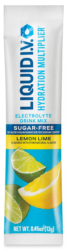 30 Liquid I.V. Hydration Multiplier SUGAR FREE 30 Individual Serving Stick Packs