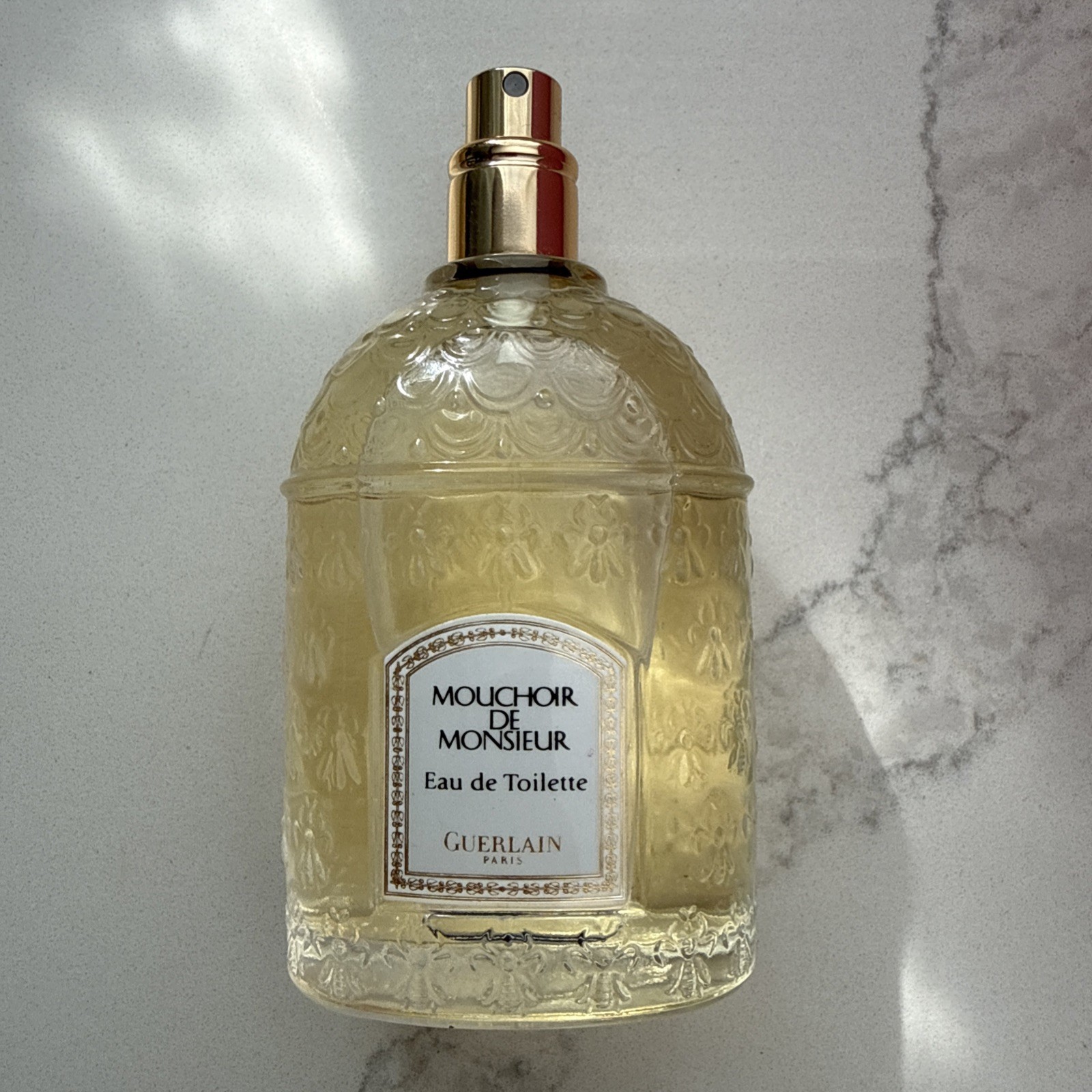 GUERLAIN MOUCHOIR DE MONSIEUR EAU DE TOILETTE SPRAY Tester 100 ML/3.3 FL OZ