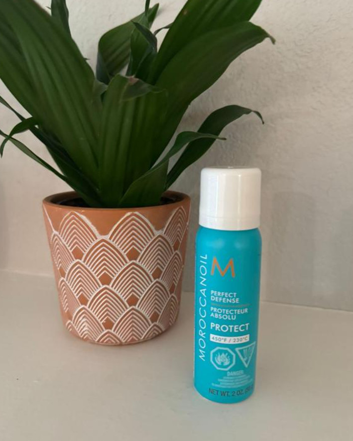 Moroccanoil NIB 100% Authentic Mini Perfect Defense Heat Protectant,2 oz/ 75 mL