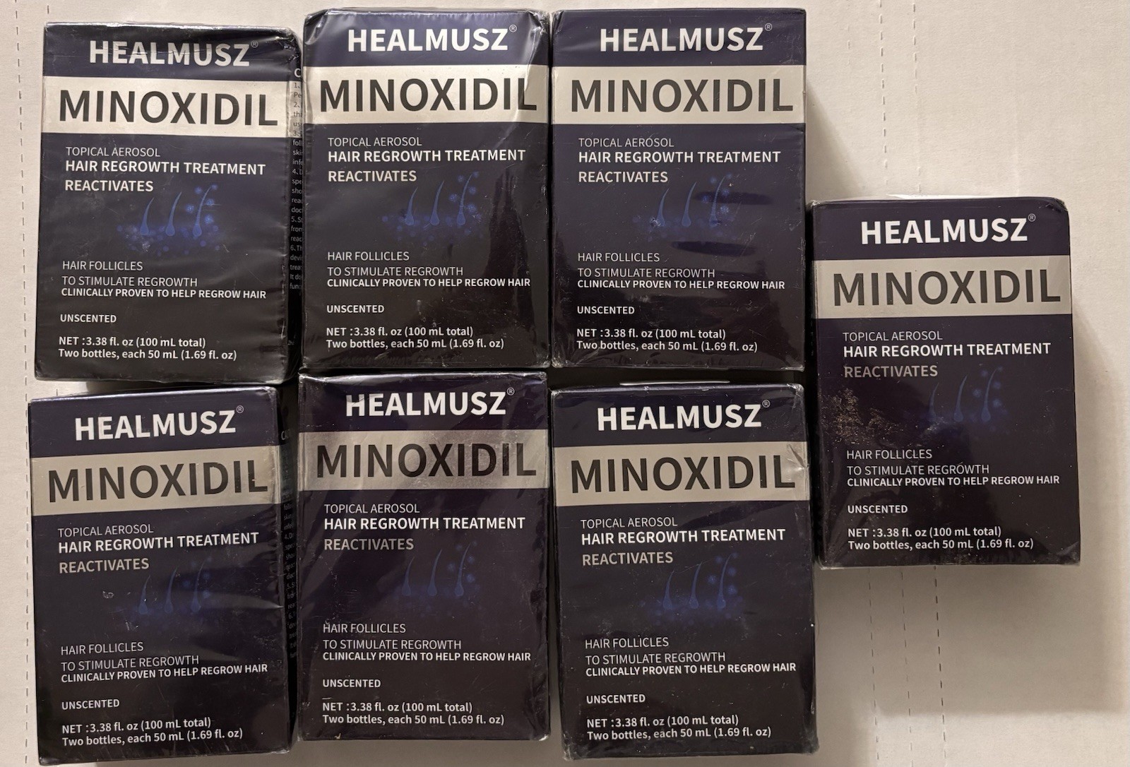 14 Pack Minoxidil 5% Extra Strength Men Hair Regrowth Treatment 14 Month Supply
