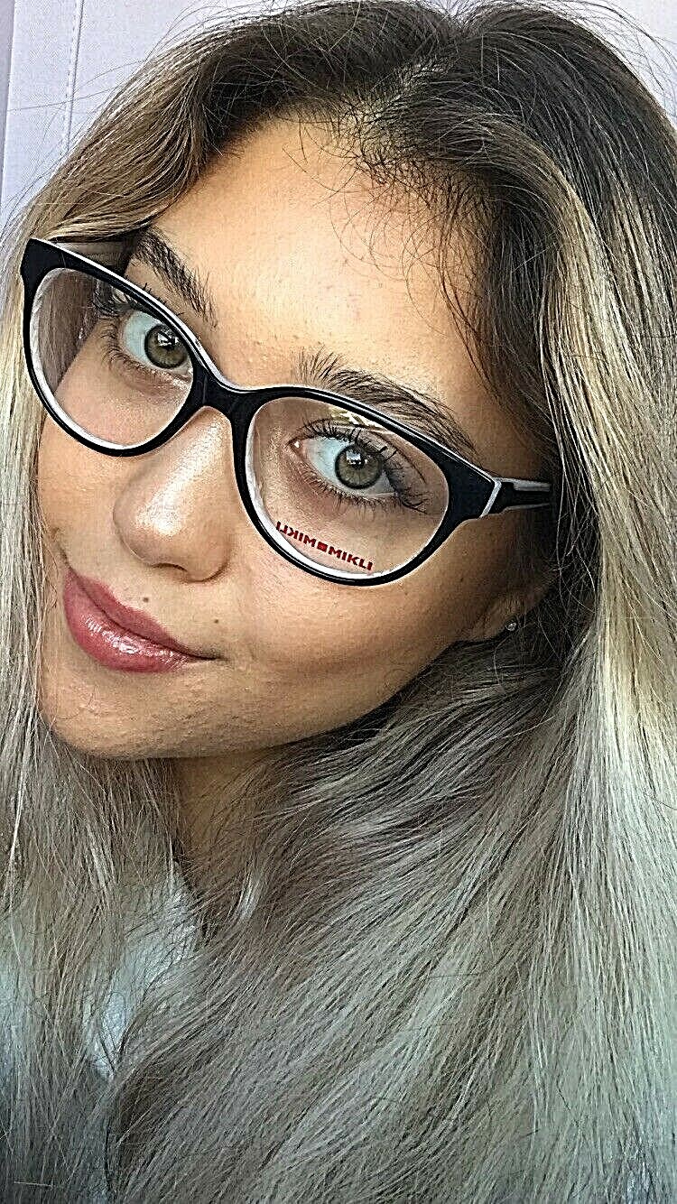 New Mikli by ALAIN MIKLI ML17R12 M01 54mm Black White Women’s Eyeglasses Frame .