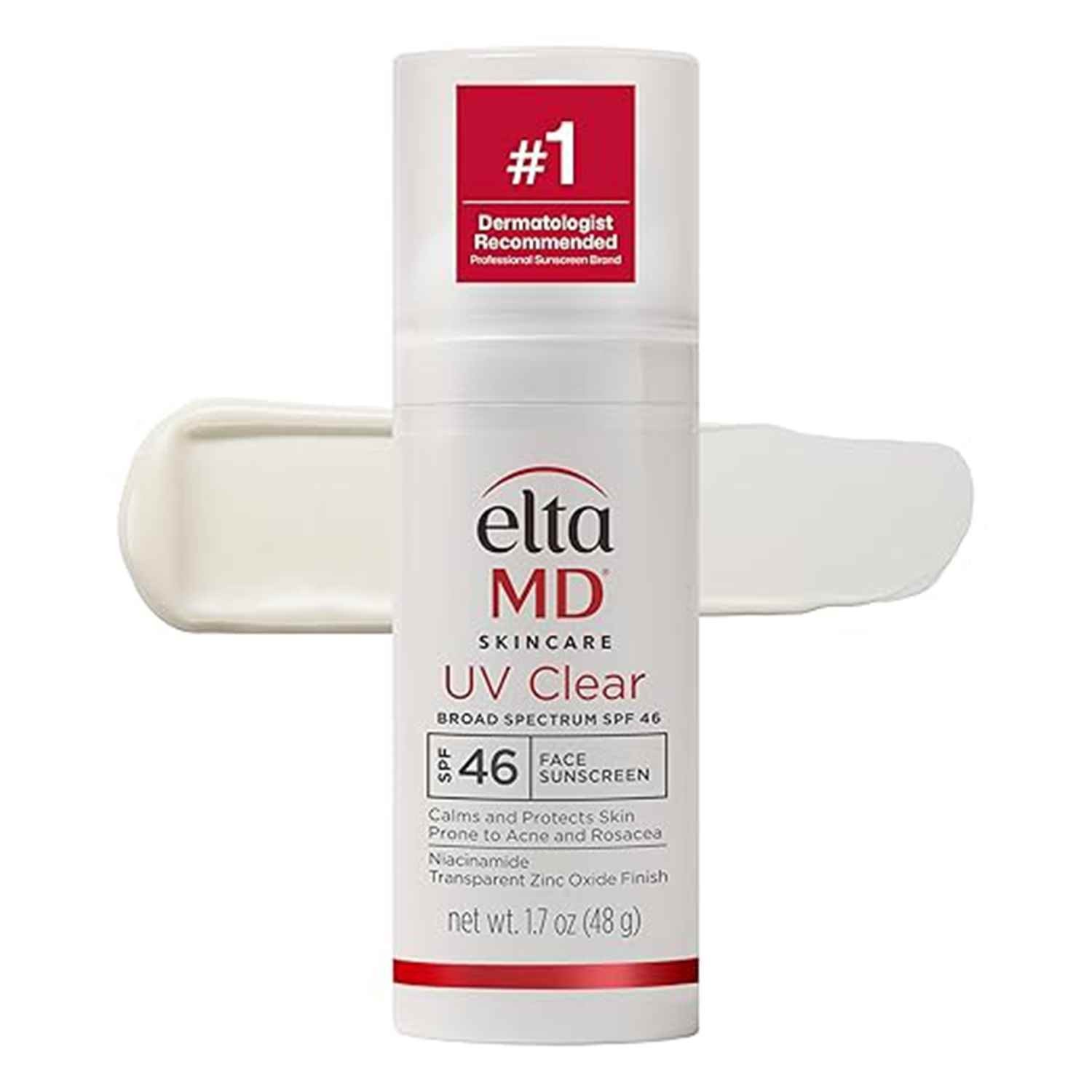 NEW IN BOX UV Clear NON TINTED SPF 46 FACIAL SUNSCREEN 1.7 OZ EXP 03/27