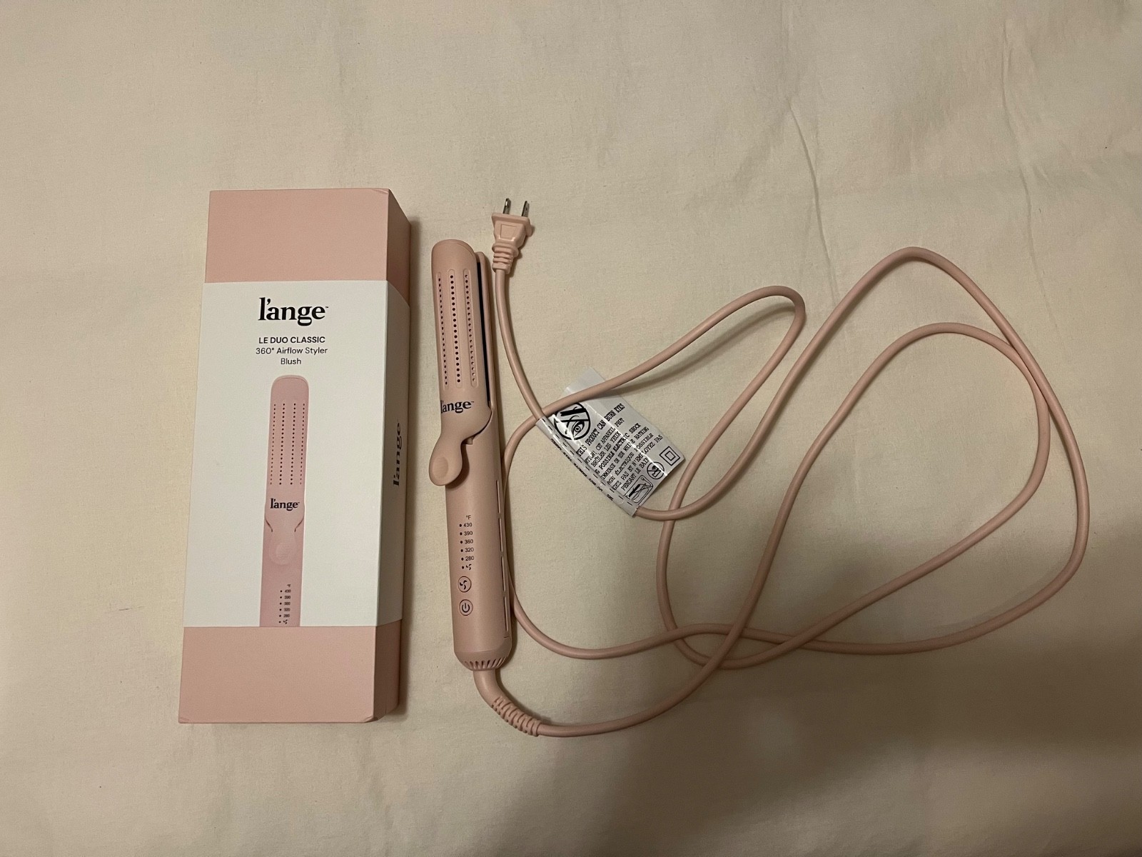 L’ange 360 Le Duo Classic Airflow, titanium, standard size