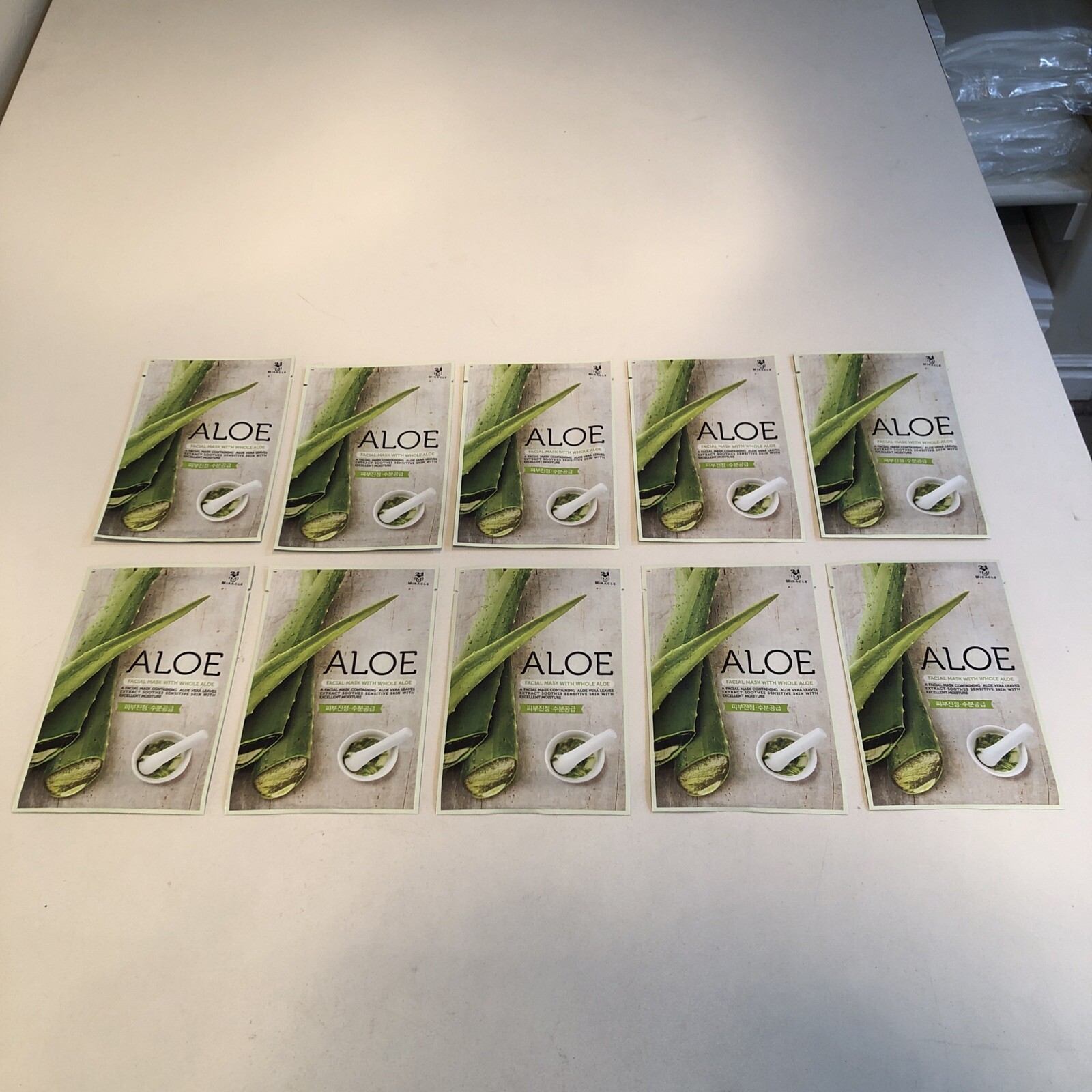 24M Miracle Facial Mask With Whole Aloe 10-Pack