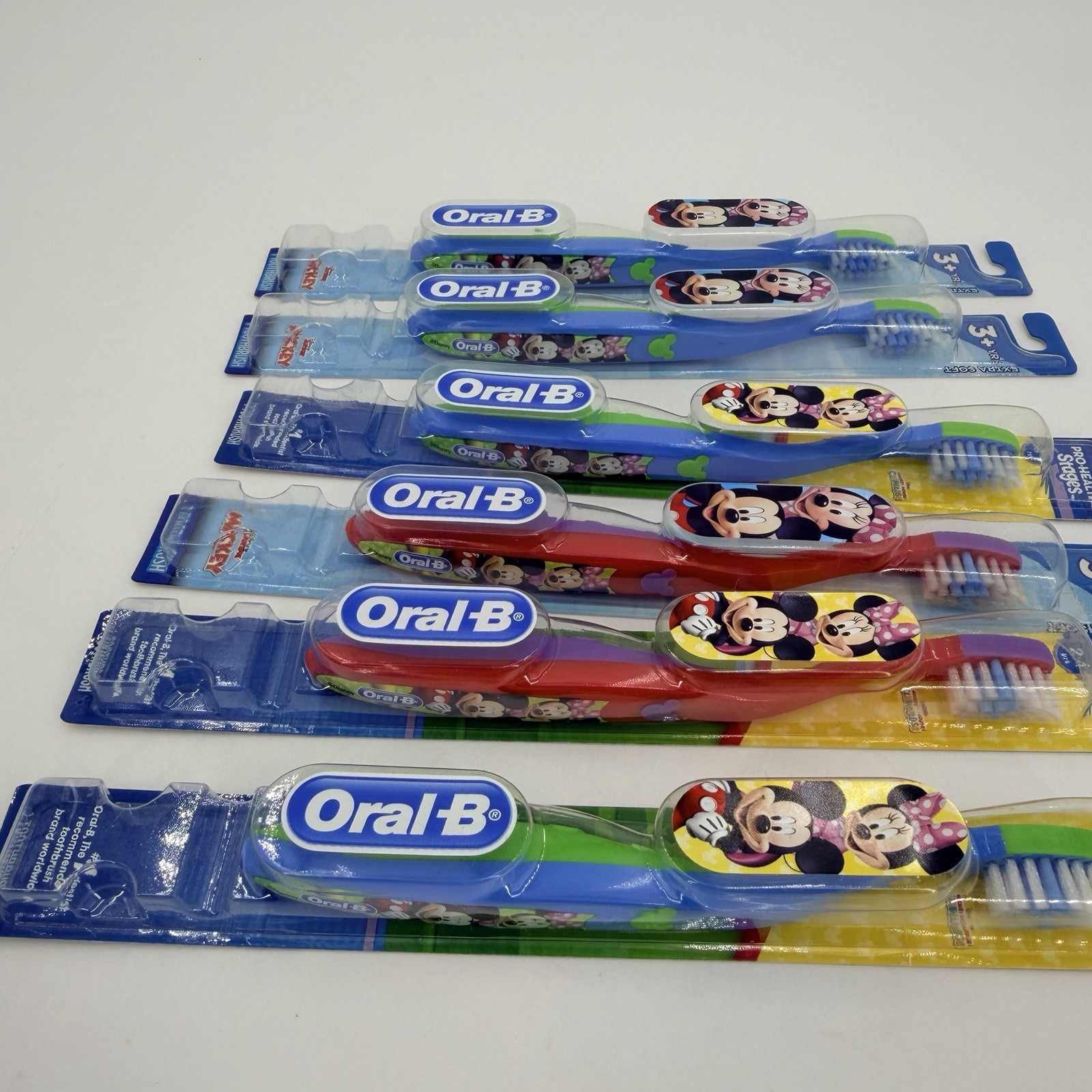 Oral-B Pro-Health Kids 2-4 years (xsoft bristles) Manual Toothbrushes Lot Of 7