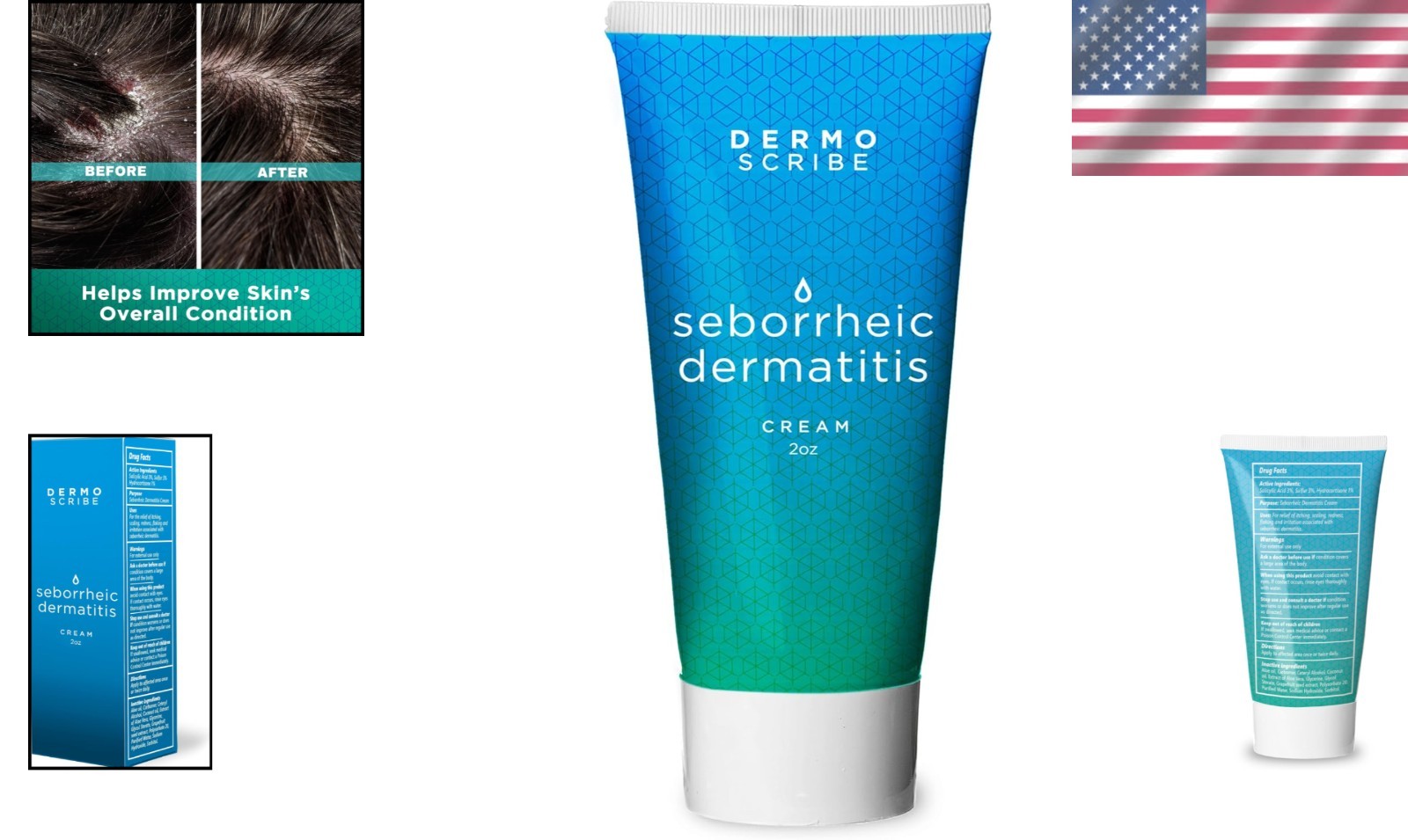 Eczema Cream for Face, Chest & Scalp – 2 oz of Hydrating Relief for Itchy Skin