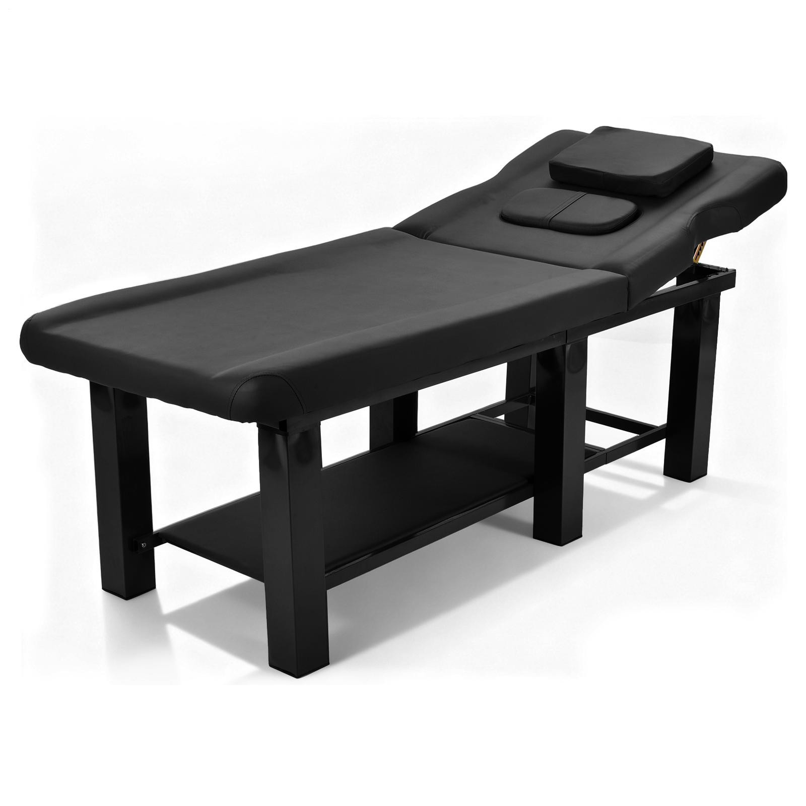 Pro Massage Treatment Table Facial Bed Adjust Backrest Open-Chest Salon Beauty