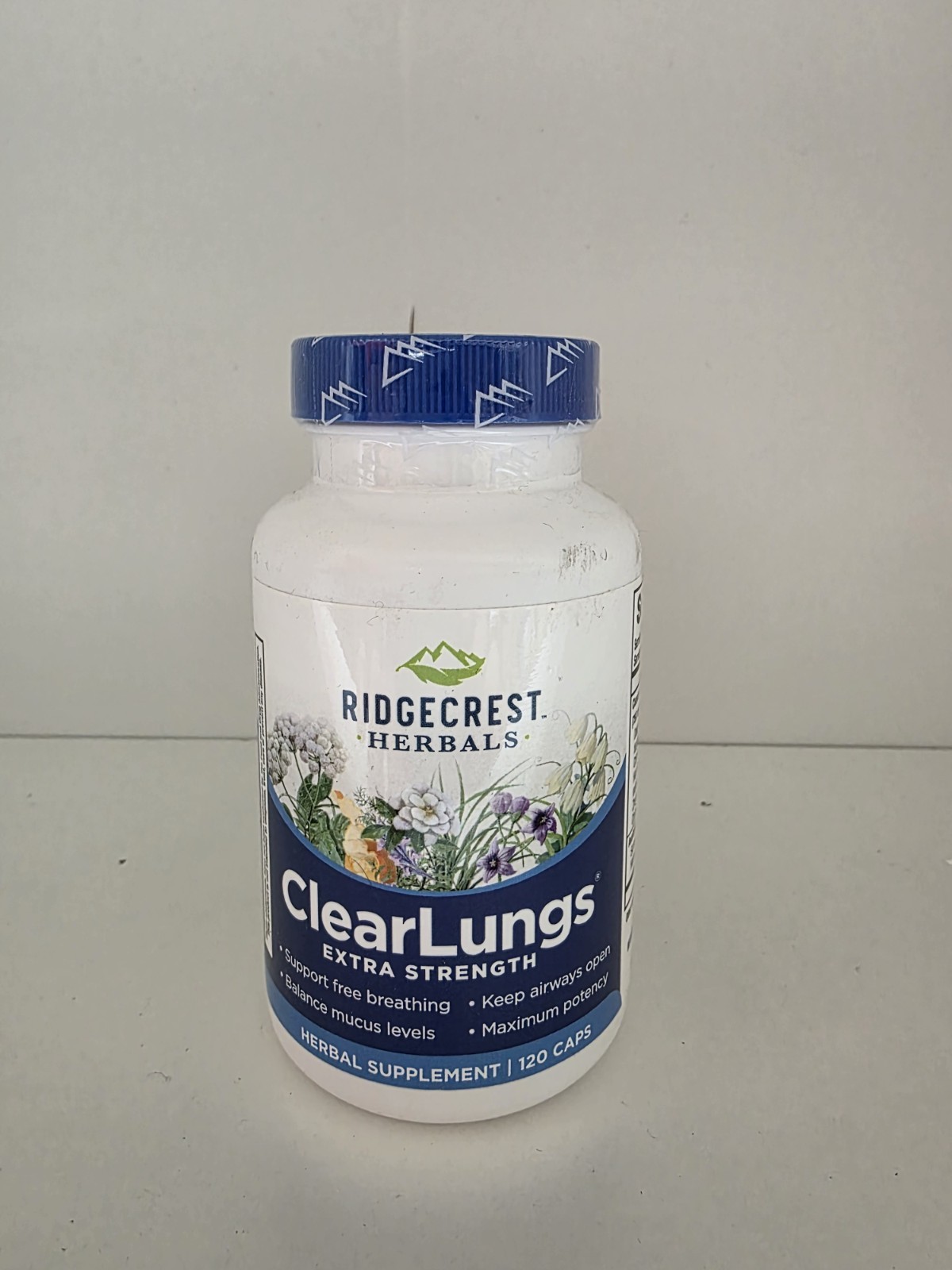 Ridgecrest Herbals Clear Lungs Extra Strength 120 Capsules