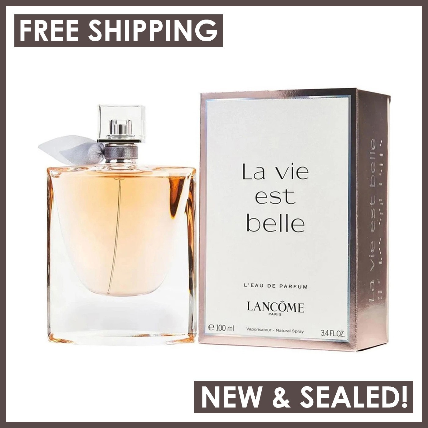 Lancôme La Vie Est Belle EDP Spray for Women 3.4oz 100ml – NEW & Sealed