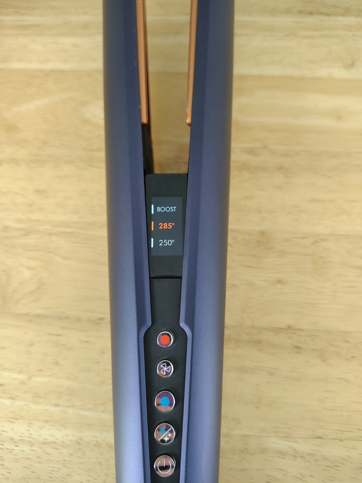 Dyson Airstrait HT01 Wet to Dry Hair Straightener Styler Prussian Blue Copper
