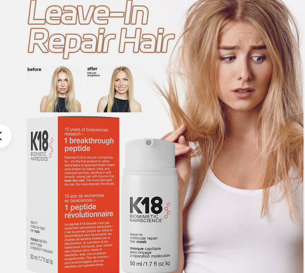 K18 Leave-In Molecular Repair Hair Mask – 1.7 fl oz