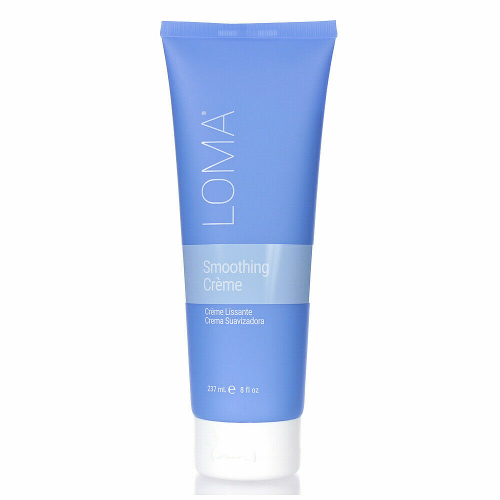 LOMA Smoothing Crème, 8 fl oz / 237 ml, Organic, Light Holding, High Shine