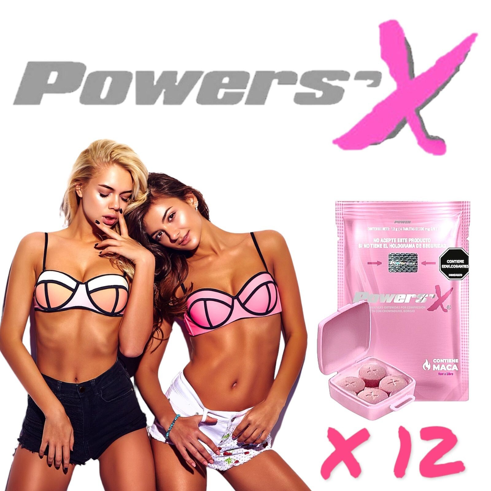 POWERS’X WOMEN SEX DRIVE BOOSTER *12 TABLETS*