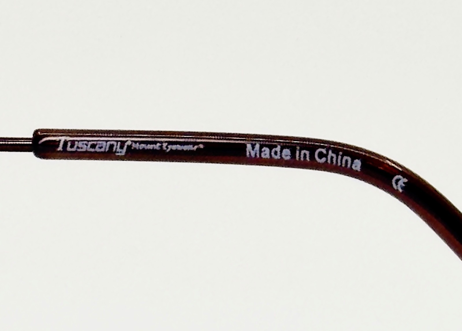 NEW TUSCANY MOUNT TUS B-02 Brown Bronze Rimless Eyeglasses N/A-19-140 B:N/A