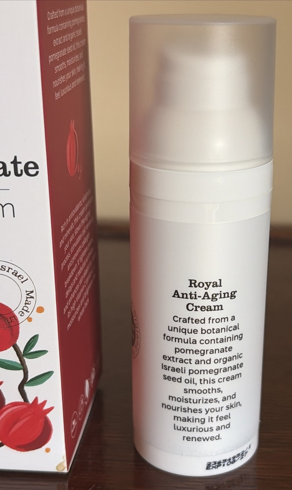 Gift of Nature Royal Pomegranate Anti-Aging Face Cream 50mL Made In Israel