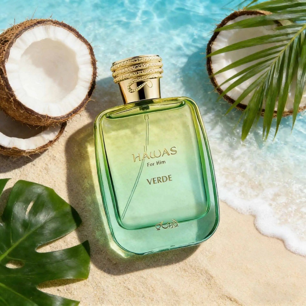 Rasasi Hawas Verde EDP 3.4oz for Men Long Lasting Cologne Spray