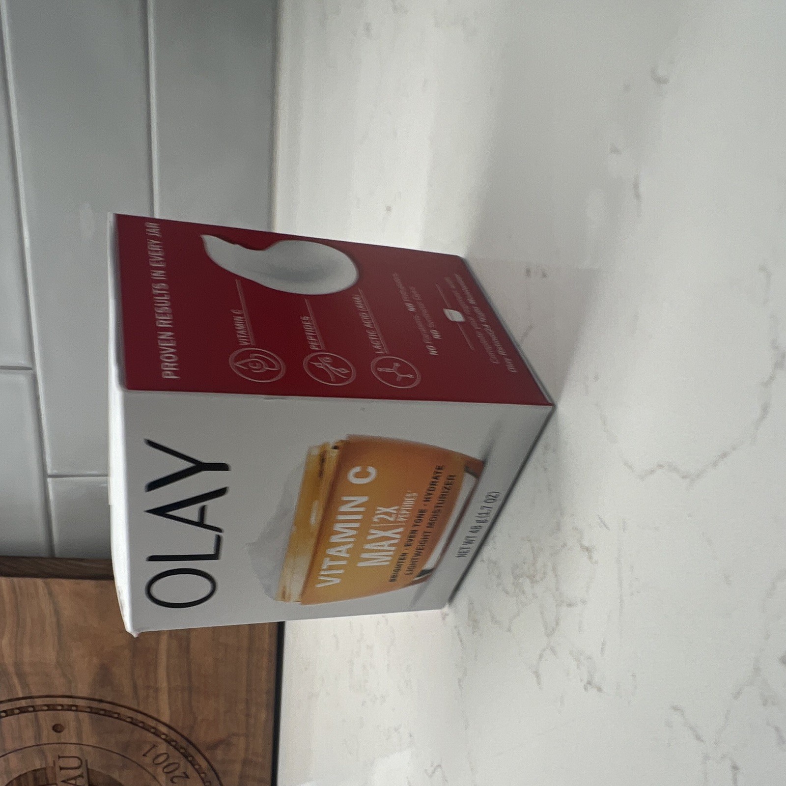 Olay Vitamin C MAX 2X Peptides Brightening Day Treatment Cream 1.7 oz