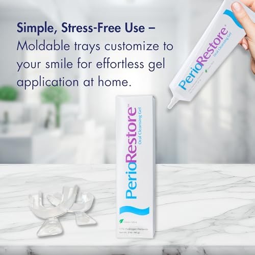 Perio Restore Oral Cleansing Gel 1.7% Hydrogen Peroxide 3 oz Mint Treatment