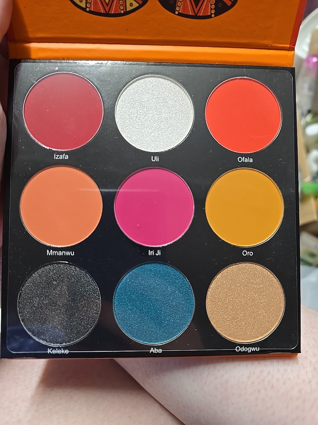 Juvia’s Place The Festival Authentic Eyeshadow Palette 1.14 Oz JP0804 9 Colors