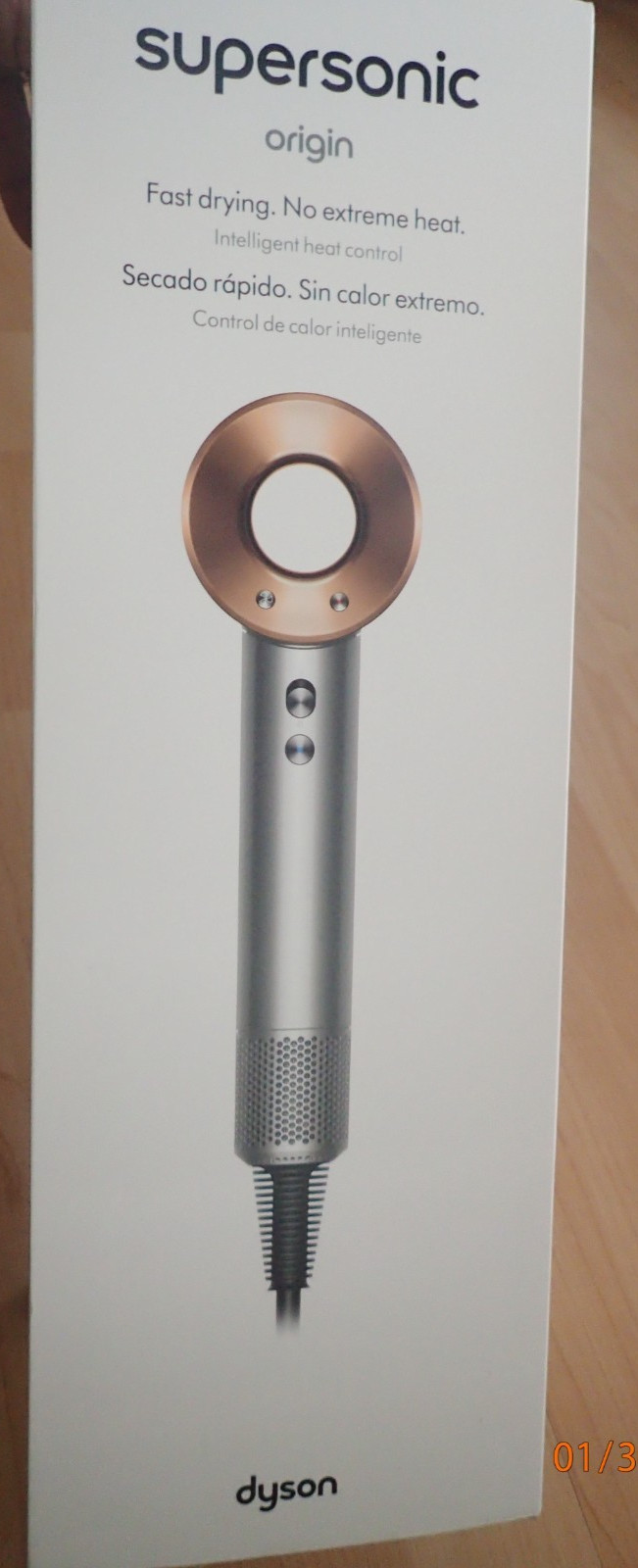 FACTORY SEALED DYSON Supersonic Origin Hair Dryer Nickel/Copper – AUTHENTIC