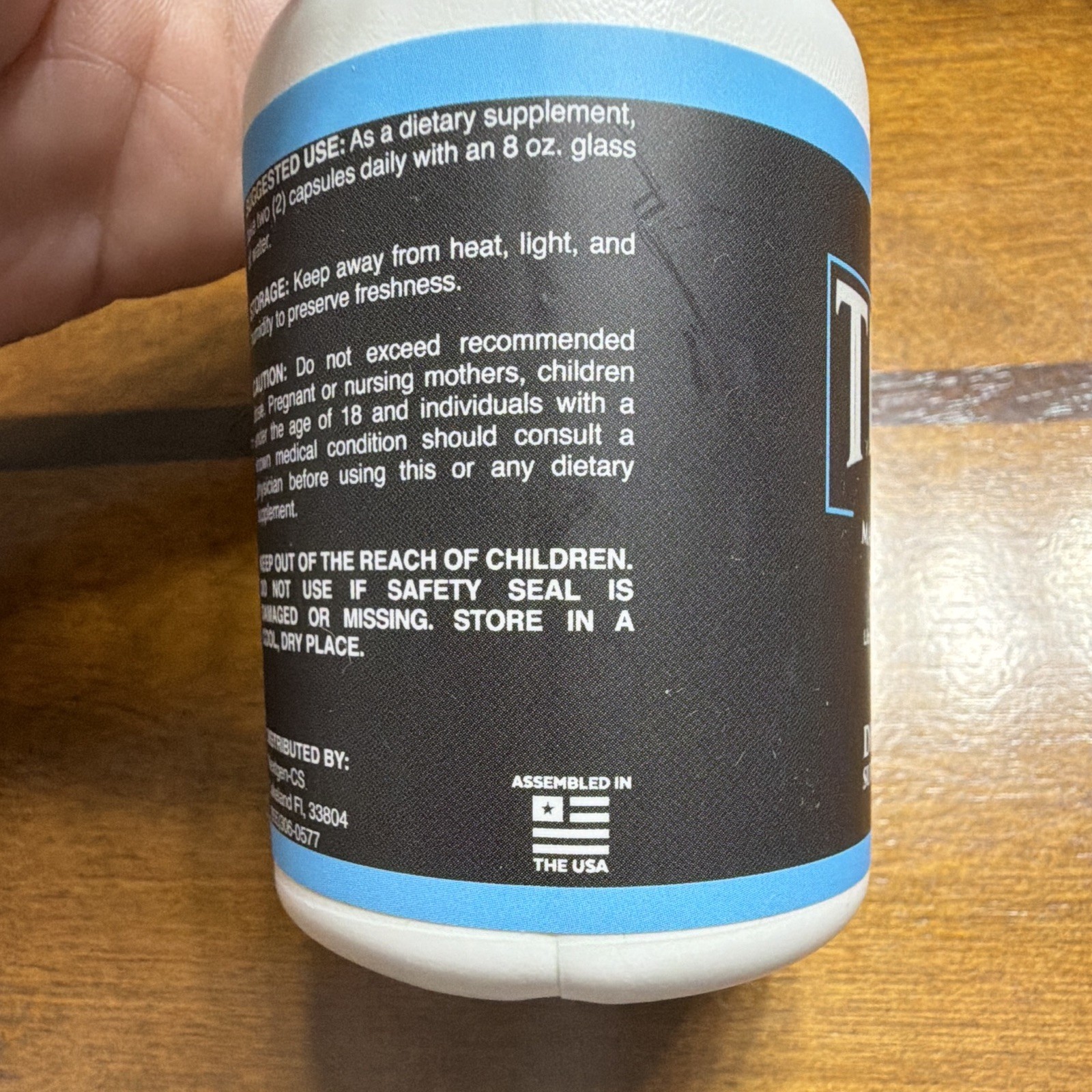 Titan Boost Male Enhancement Supplement 60 Capsules Exp 08/2027