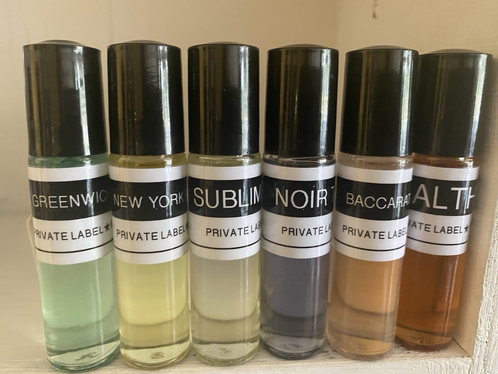 6 For $19.95 MEN Body Oil WOMEN Body Oil & UNISEX Body Oil Fragrances 10 ml