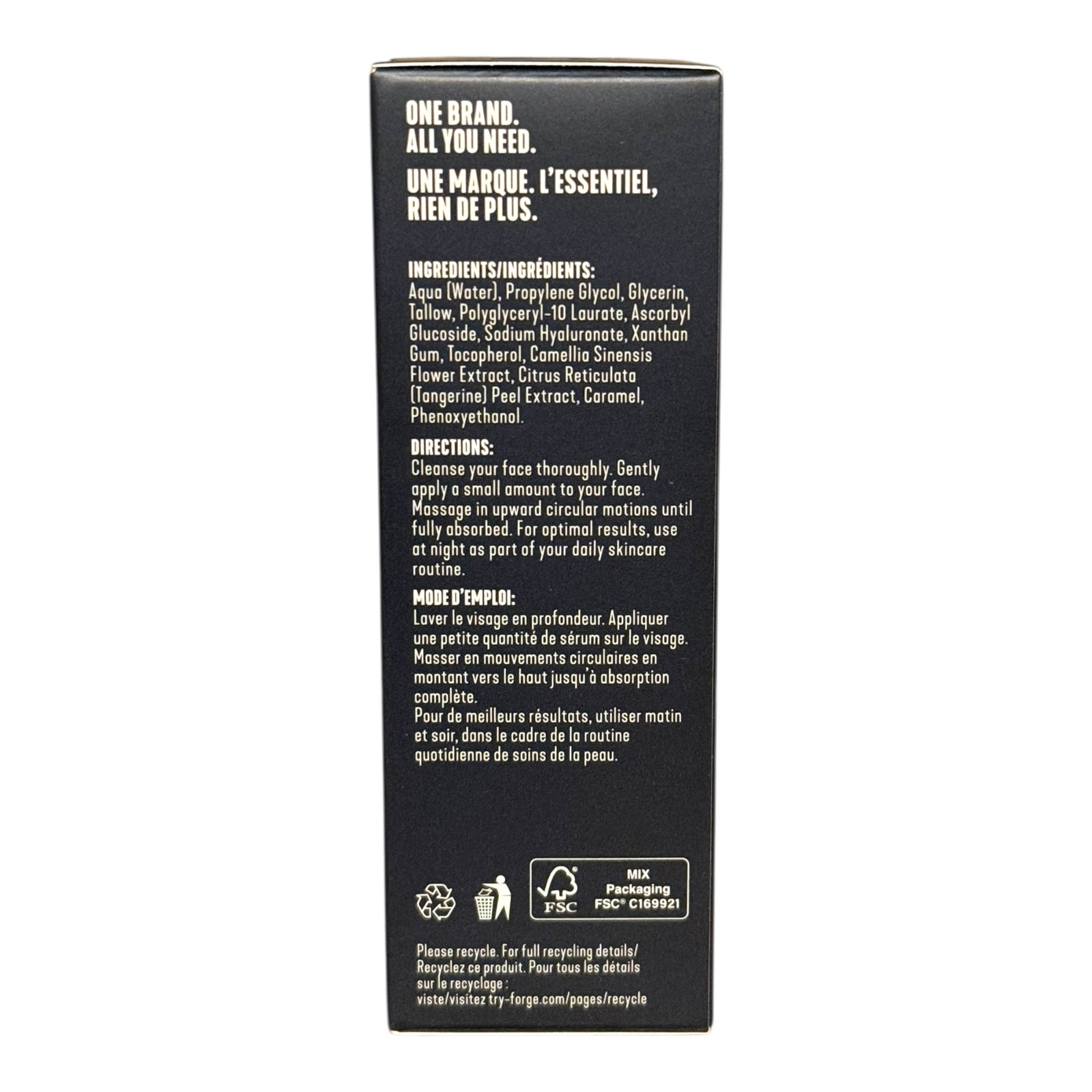 FORGE SKIN Revitalizing Serum 50ml With Beef Tallow (new formula)