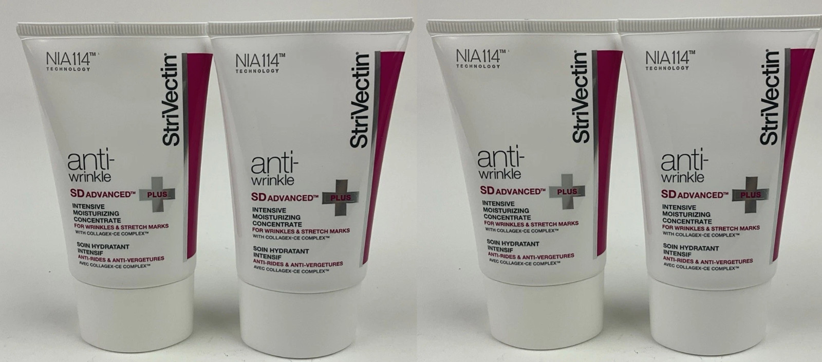 4 Pack StriVectin SD Advanced PLUS Moisturizer 1.6 oz Each Anti-Wrinkle Cream