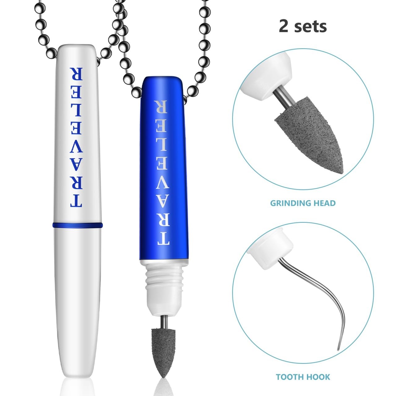MAGICLULU Cleaning Tools Set 4 Pcs Portable 1 Count (Pack of 1), As Shown