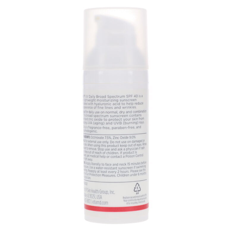 EltaMD UV Daily Sunscreen SPF 40 1.7oz – Hydrating Broad Spectrum, Untinted