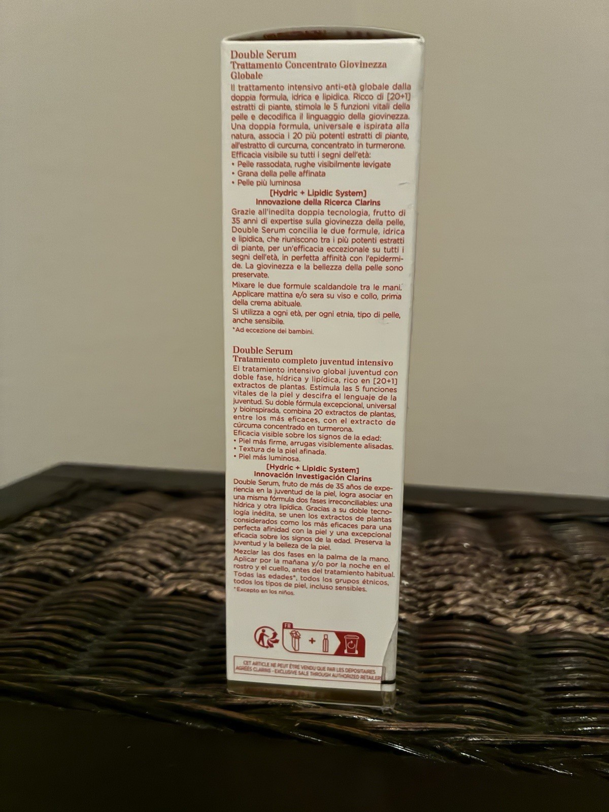 Clarins Double Serum Double Phase Age-Defying Face & Neck Serum 50 mL
