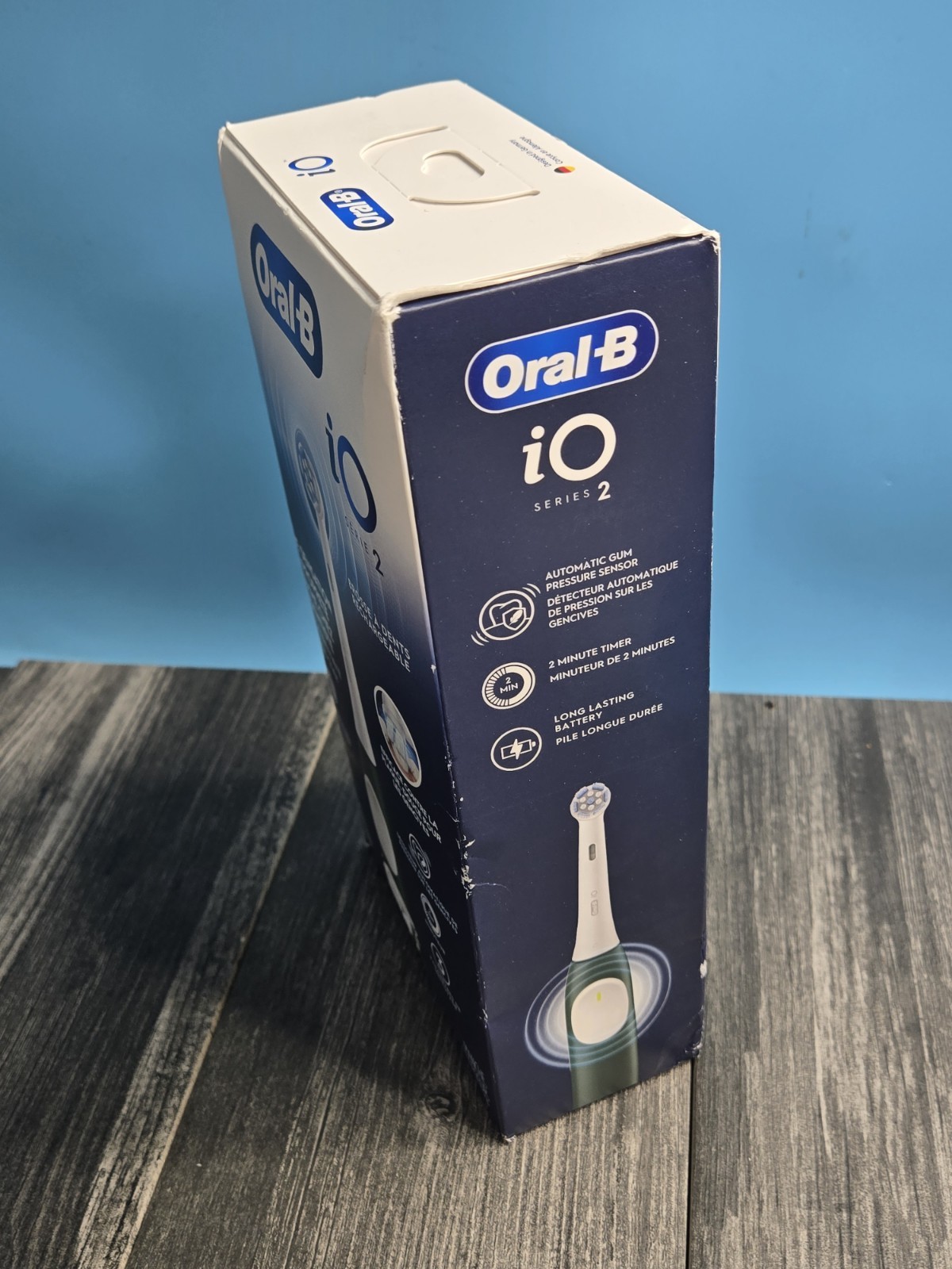 Oral-B iO Series 2 Rechargeable Electric Powered Toothbrush Green NEW SEALED