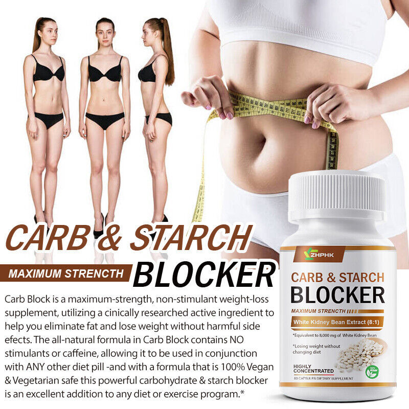 Fat and Carb Blocker Weight Loss Complex xp Appetite Suppressant Burn Low Keto